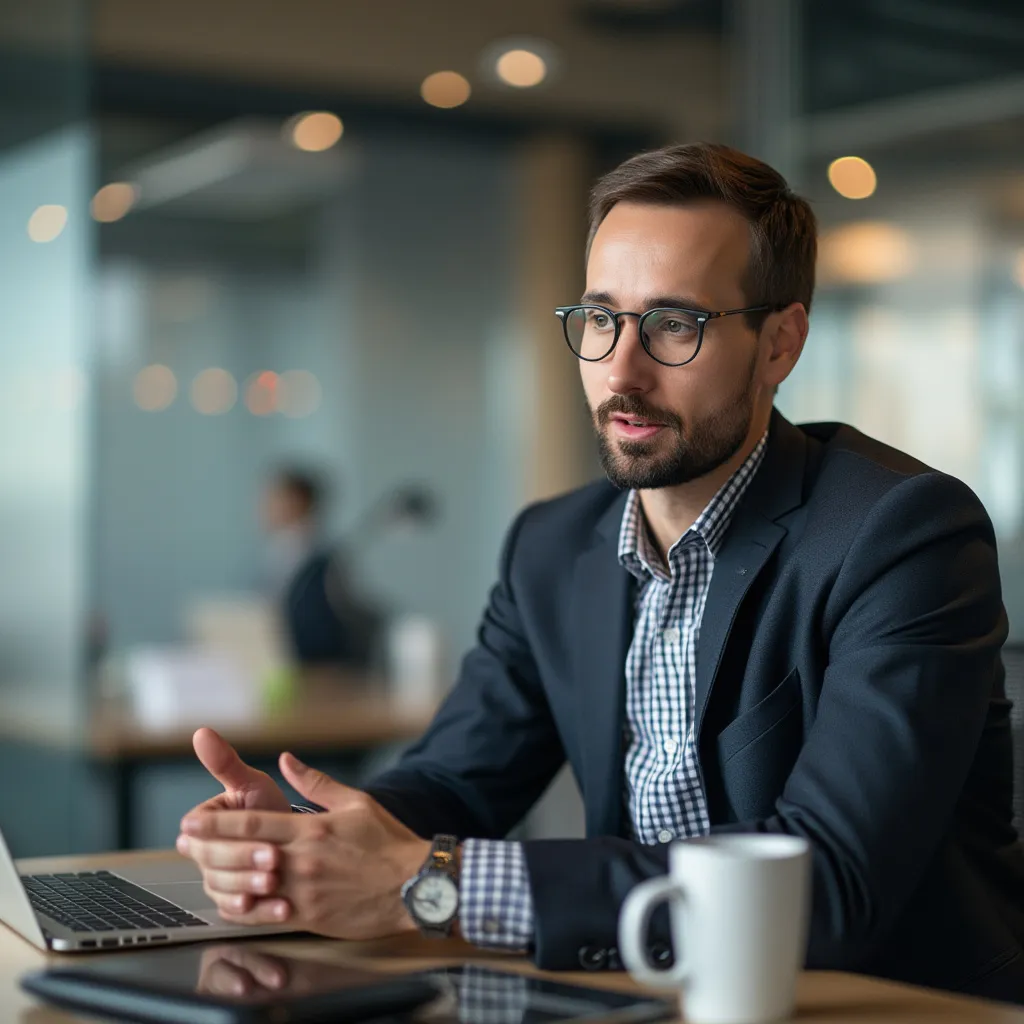 Portrait d'un consultant Fintech